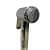 Jaquar Gun with 1.5m SS flexible health faucet tube and hook - left_view
