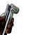 Grohe health faucet with abs plastic hook and 1.5m ss flexible tube Faucet Set - top_view
