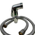 Hindware gun with 1.5 meter SS fileable tube hook health faucet Faucet Set - photo