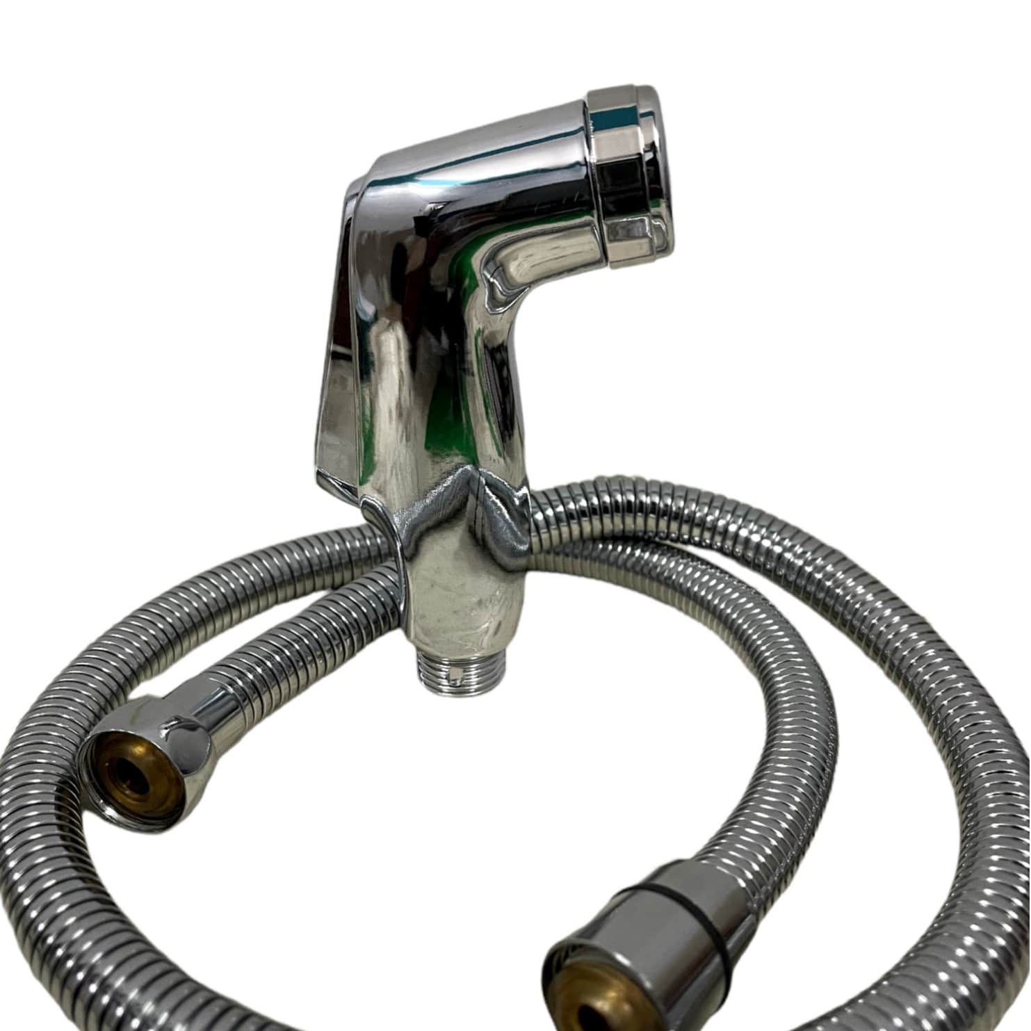 Hindware gun with 1.5 meter SS fileable tube hook health faucet Faucet Set - left_view