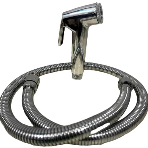 Continental gun with 1m ss flexible tube and hook health faucet Faucet Set