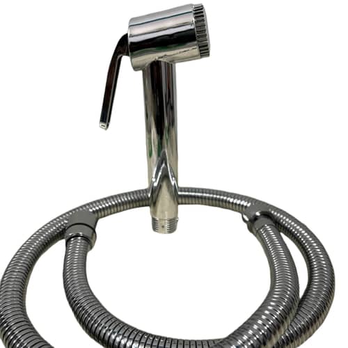 Jaquar gun with 1m SS flexible health faucet tube and hook Faucet Set