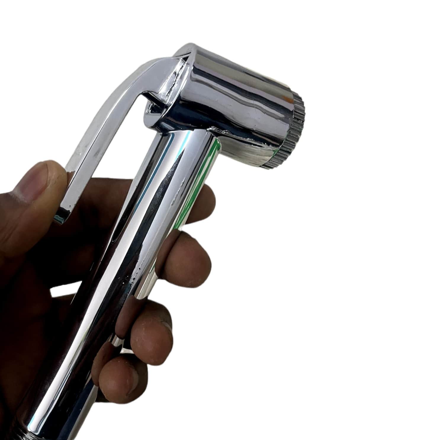 Jaquar gun with 1m SS flexible health faucet tube and hook Faucet Set - rear_view