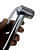 Jaquar gun with 1m SS flexible health faucet tube and hook Faucet Set - rear_view