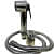 Grohe health faucet with abs plastic hook and 1m ss flexible tube Faucet Set - front_view