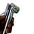 Grohe health faucet with abs plastic hook and 1m ss flexible tube Faucet Set - rear_view