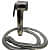 Grohe health faucet with abs plastic hook and 1m ss flexible tube Faucet Set - left_view