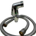 Hindware gun with 1 meter SS fileable tube hook health faucet Faucet Set - photo