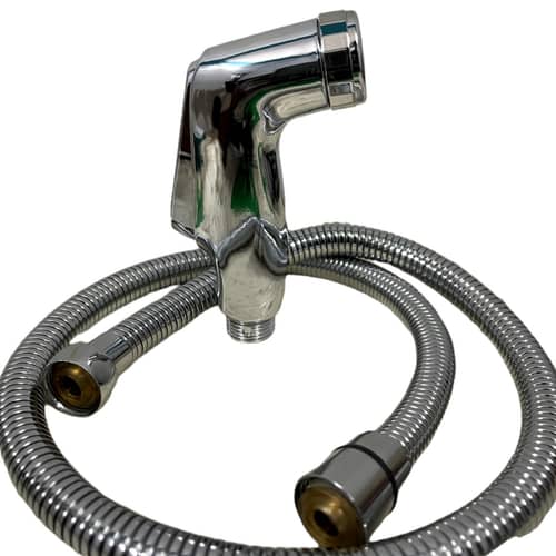 Hindware gun with 1 meter SS fileable tube hook health faucet Faucet Set