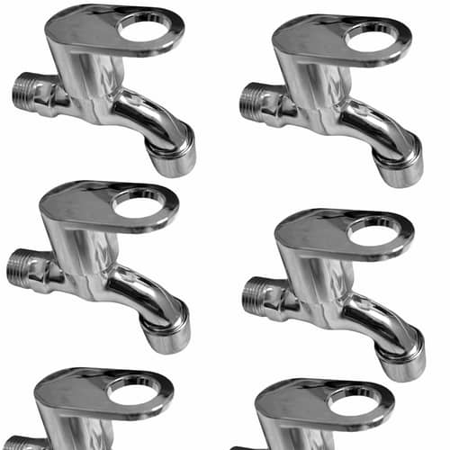 Prime Model Foam Flow Bib Tap Faucet  (Set of 6)