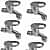 Prime Model Foam Flow Bib Tap Faucet  (Set of 6) - photo