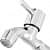 Stainless Steel One piece Foam Flow Bibcock (Turbo Handle) - top_view