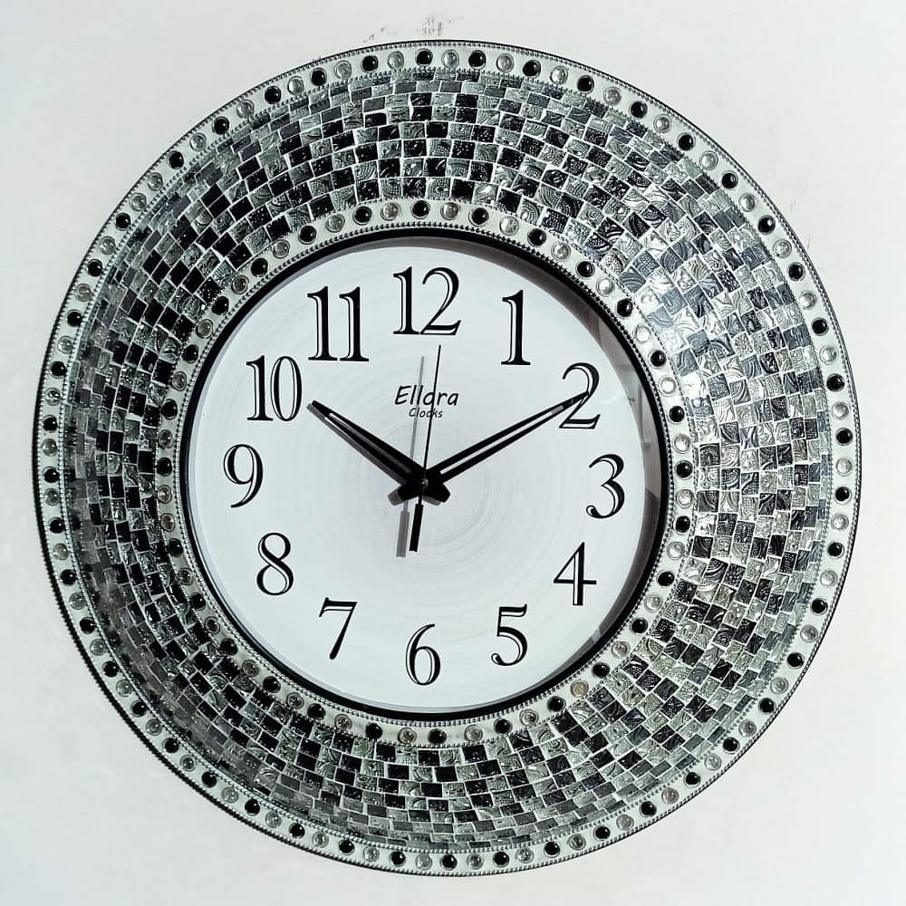 Dome Shaped Metal Clock - photo