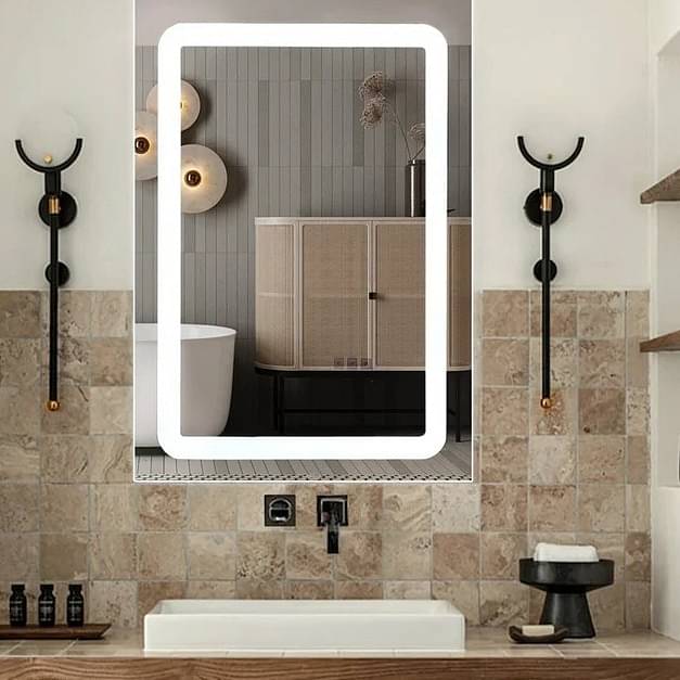 Led Lighted Bathroom Mirror