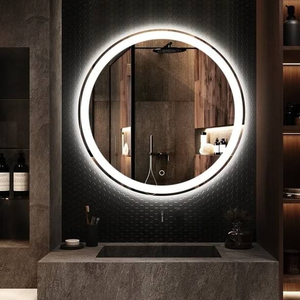 Round LED Bathroom Mirror