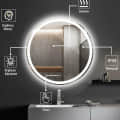 Round LED Bathroom Mirror - right_view