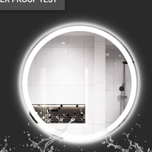 Round LED Bathroom Mirror