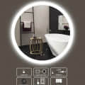 Round LED Mirror for Bathroom - right_view