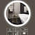 Round LED Mirror for Bathroom - right_view