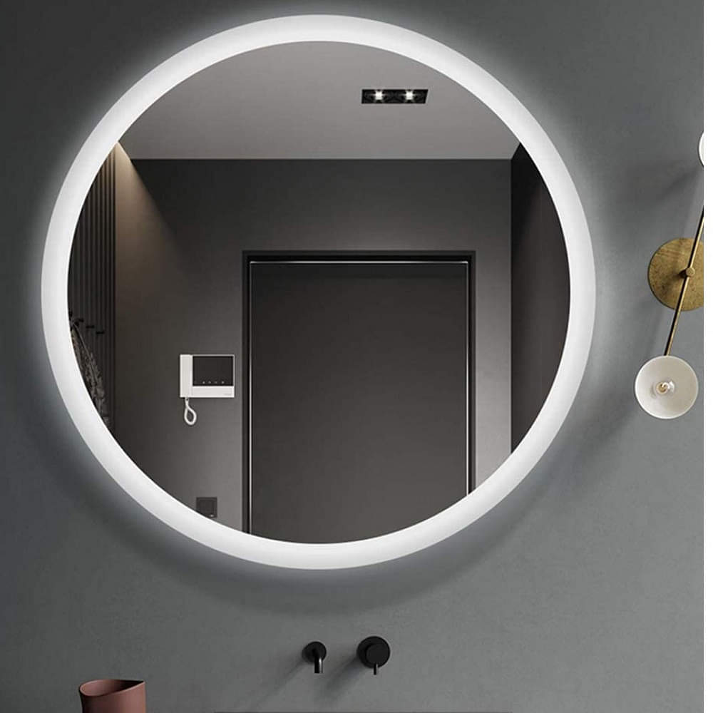 Round LED  Wall Mounted Vanity Mirror - photo
