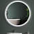 Round LED  Wall Mounted Vanity Mirror - bottom_view