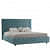 Chester Upholstered Bed With Mattress - left_view
