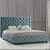 Chester Upholstered Bed With Mattress - photo