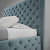 Chester Upholstered Bed With Mattress - front_view