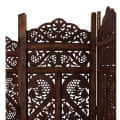 Wooden 4 Panel Partition - rear_view