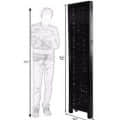 Wooden 4 Panel Partition - right_view