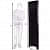 Wooden 4 Panel Partition - right_view