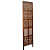 Wooden 3 Panel Partition/Divider - rear_view