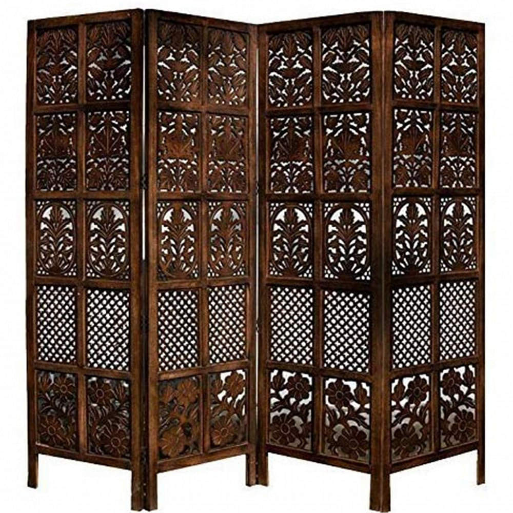 Wooden 4 Panel Partition/Divider - photo