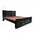 Bantia Queen Size Bed Cot - top_view