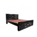 Bantia Queen Size Bed Cot - rear_view
