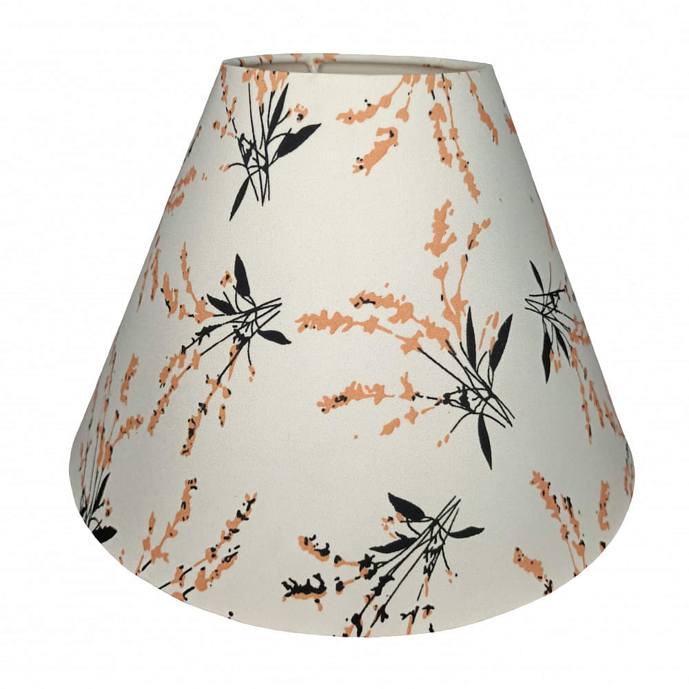 Printed Cone Lampshade - photo