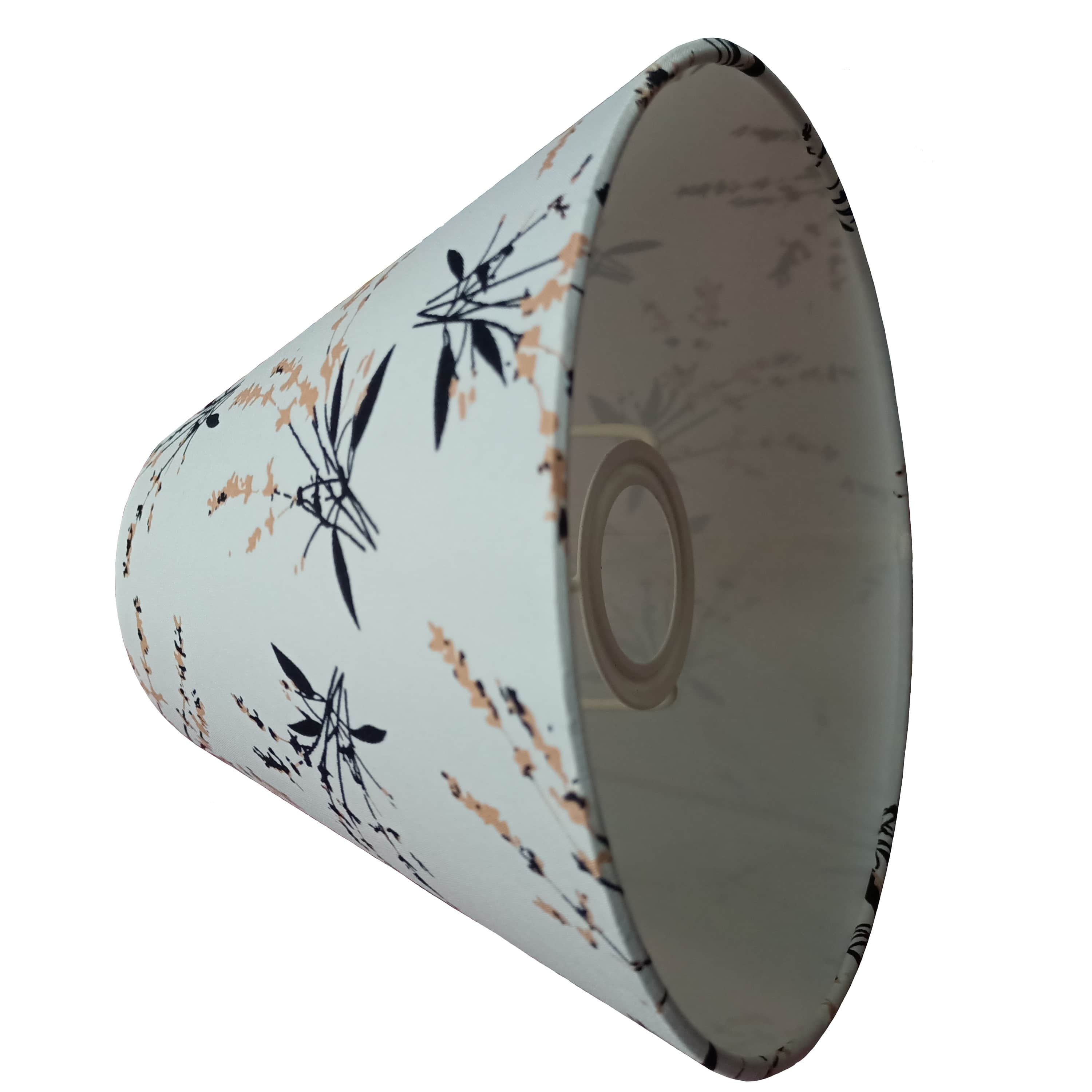 Printed Cone Lampshade - front_view