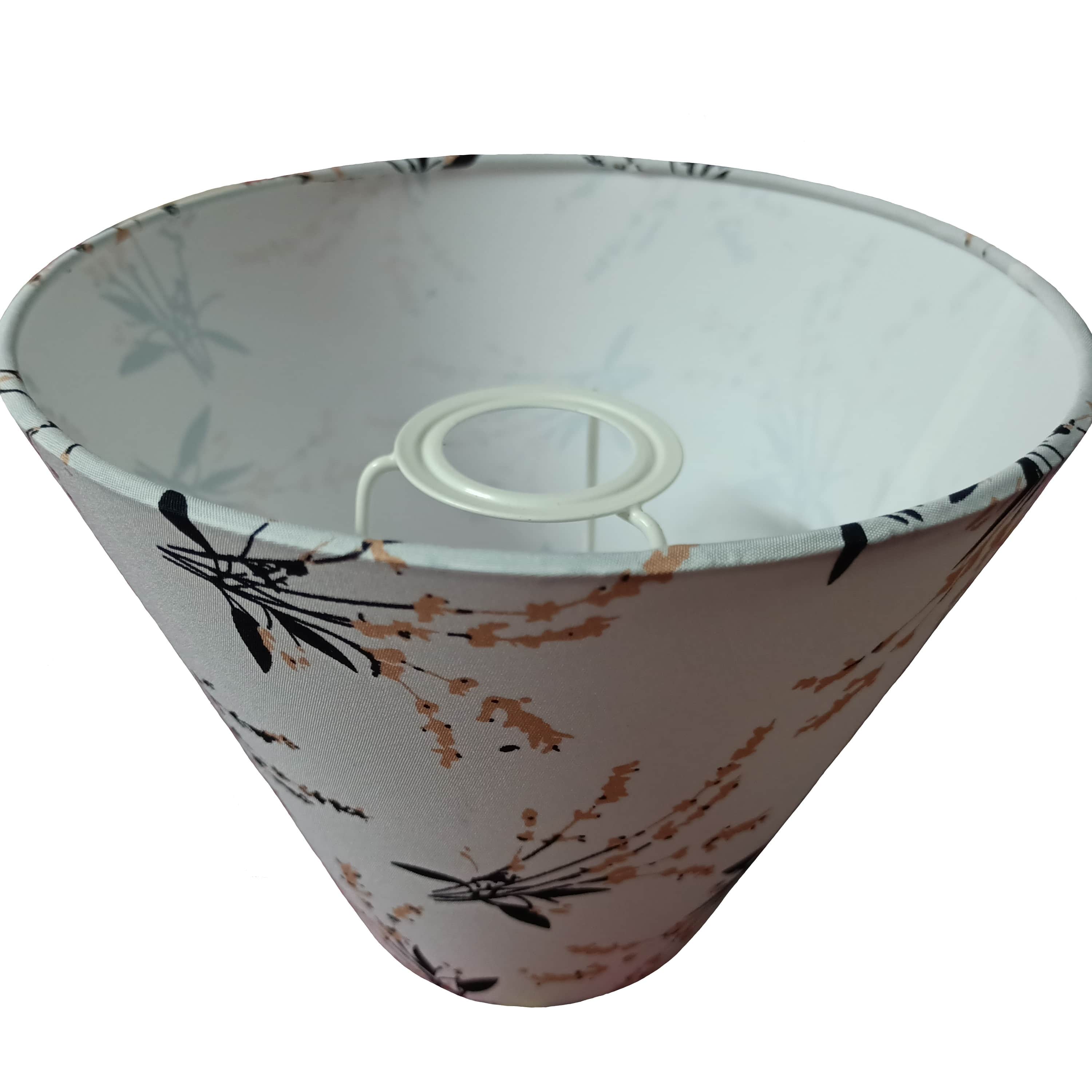 Printed Cone Lampshade - top_view