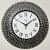 Dome Shaped Clock With Polished Glass(Black) - photo