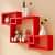 Intersecting Wall Shelves (Set of 3) - photo