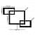 Intersecting Wall Shelves (Set of 3) - top_view