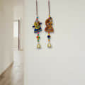 Handmade Radha-Krishna Decorative Lines/Door Hanging/Wall Hanging - rear_view