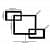 White Wooden White Wall Shelves (Set of 3) - top_view
