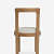 Round Dining Table with 5 Chairs - rear_view