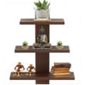 Tahoe Wooden Wall Shelves for Living Room - photo