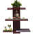 Tahoe Wooden Wall Shelf (Color - Walnut) - front_view