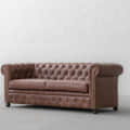 Eclairs Classic Chesterfield Sofa - front_view