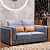 Daniel Five Seater Leatherette Sofa Set - front_view