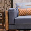 Daniel Five Seater Leatherette Sofa Set - rear_view