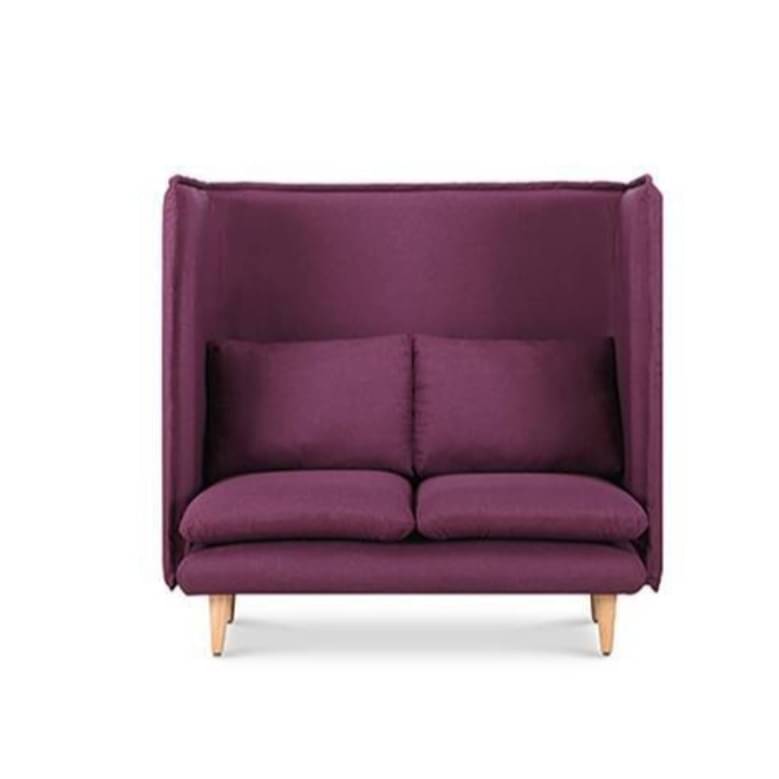 Bielefeld 2 Seater Loveseat Purple Sofa